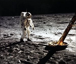 Us-Space-Moon-Apollo Xi-Aldrin