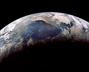 Astronautique Gallery: View of the Earth from Apollo 11