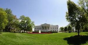 The White House is seen in Washington, DC on April 23, 2009 The White House is seen in Washington, DC on April 23, 2009