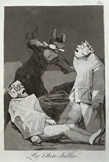 193-0082150 The Chinchillas, plate 50 of Los caprichos, 1799 (etching) 193-0082150 The Chinchillas, plate 50 of Los caprichos, 1799 (etching)