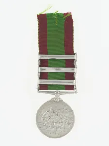 2nd Afghan War Medal 1878-80 awarded to Naick Dal Sing Thapa, 5th Gurkha Regiment (metal) 2nd Afghan War Medal 1878-80 awarded to Naick Dal Sing Thapa, 5th Gurkha Regiment (metal)