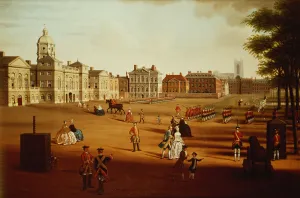 The 2nd Footguards (Coldstream) on Parade at Horse Guards, c.1750 The 2nd Footguards (Coldstream) on Parade at Horse Guards, c.1750