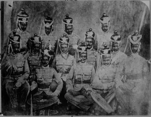2nd Madras Regiment Light Cavalry, 1860 (b/w photo) 2nd Madras Regiment Light Cavalry, 1860 (b/w photo)