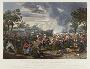 Sikhs Gallery: The 31st Regiment, Sir Harry Smiths Division advancing to the charge at the Battle