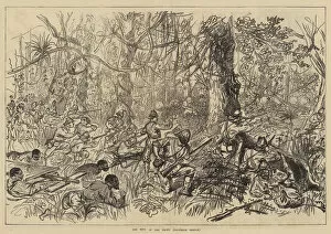 Third Anglo Ashanti War Gallery: The 42nd in the Front (engraving)
