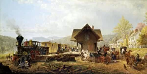 American Art Gallery: The 945 Train, 1867