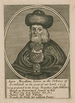 Aana Macallame of the Orkney Islands (engraving) Aana Macallame of the Orkney Islands (engraving)