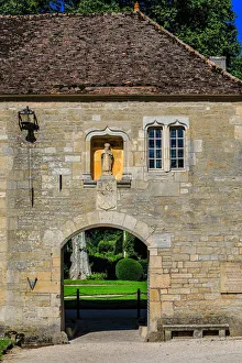 Abbey of Fontenay. Main Entrance (photography) Abbey of Fontenay. Main Entrance (photography)
