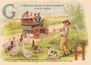 ABC AUTOMOBILE G H, circa 1900 (illustration) ABC AUTOMOBILE G H, circa 1900 (illustration)