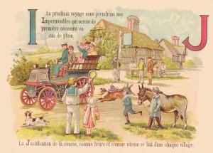 ABC AUTOMOBILE I J, circa 1900 (illustration) ABC AUTOMOBILE I J, circa 1900 (illustration)