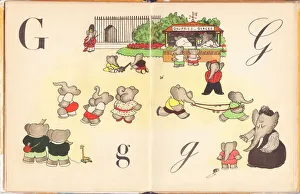 ABC OF BABAR G, 1939 (illustration) ABC OF BABAR G, 1939 (illustration)