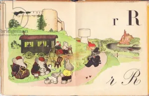 ABC OF BABAR R, 1939 (illustration) ABC OF BABAR R, 1939 (illustration)