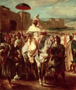 Abd Ar-Rahman, Sultan of Morocco, 1845 (oil on canvas) Abd Ar-Rahman, Sultan of Morocco, 1845 (oil on canvas)