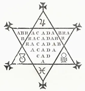 Abracadabra, from The Ingoldsby Legends or Mirth and Marvels Abracadabra, from The Ingoldsby Legends or Mirth and Marvels