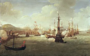 Abraham Duquesne (1610-88) at Chios, after 1681 (oil on canvas) Abraham Duquesne (1610-88) at Chios, after 1681 (oil on canvas)