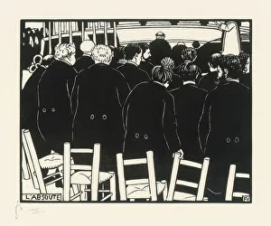 Absolution (Vallotton & Goerg 146B), 1894 (woodcut) Absolution (Vallotton & Goerg 146B), 1894 (woodcut)