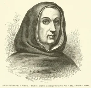 Academie des beaux-arts de Florence, Fra Beato Angelico (engraving) Academie des beaux-arts de Florence, Fra Beato Angelico (engraving)