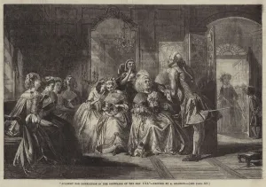 Academy for Instruction in the Discipline of the Fan, 1711 (engraving) Academy for Instruction in the Discipline of the Fan, 1711 (engraving)