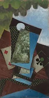 Ace of Clubs and Four of Diamonds, 1912 (oil on board) Ace of Clubs and Four of Diamonds, 1912 (oil on board)