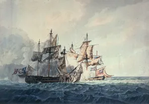 The Action between His Majesty's Sloop, Bonne Citoyenne, and the French frigate The Action between His Majesty's Sloop, Bonne Citoyenne, and the French frigate