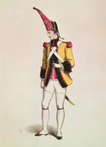 The Actor Dupuis as Fritz in Offenbachs Operetta La Grande Duchesse de Gerolstein' The Actor Dupuis as Fritz in Offenbachs Operetta La Grande Duchesse de Gerolstein'