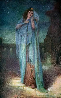Actress Emma Eames as Aida, 1908 (screen print)