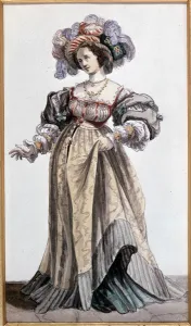 Actress Marie Dorval, lover of Vigny. Watercolour of Deveria. Coll. Francis Aubrere Actress Marie Dorval, lover of Vigny. Watercolour of Deveria. Coll. Francis Aubrere