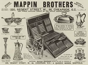 Advertisement, Mappin Brothers (engraving)