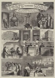 Advertisement, Pears Transparent Soap (engraving) Advertisement, Pears Transparent Soap (engraving)