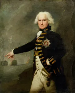 Admiral Lord Bridport (1727-1814) c.1795 (oil on canvas) Admiral Lord Bridport (1727-1814) c.1795 (oil on canvas)