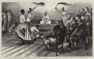 William (after) Small Gallery: With Admiral Sir W Hewetts Embassy to King John of Abyssinia