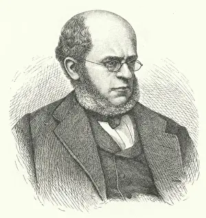 Adolph Menzel, German Realist artist (engraving) Adolph Menzel, German Realist artist (engraving)