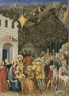 The Adoration of the Magi, c.1475-80 (tempera on wood)
