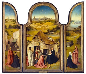 Campaign Collection: The Adoration of the Magi or the Epiphany, Triptych. Painting by Hieronymus Van Aeken