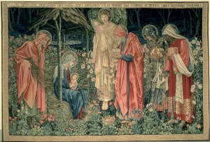 The Adoration of the Magi, made by William Morris and Co The Adoration of the Magi, made by William Morris and Co