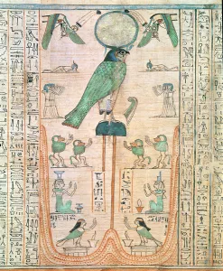 Adoration of the Rising Sun in the Form of the Falcon Re-Horakhty, New Kingdom, c Adoration of the Rising Sun in the Form of the Falcon Re-Horakhty, New Kingdom, c