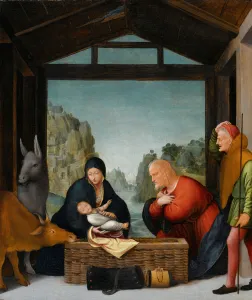 The Adoration of the Shepherds, 1500-35 (oil on panel) The Adoration of the Shepherds, 1500-35 (oil on panel)