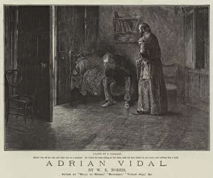 Adrian Vidal, by W E Norris (engraving)