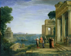 Aeneas and Dido in Carthage, 1675 (oil on canvas) Aeneas and Dido in Carthage, 1675 (oil on canvas)