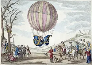 Aerostat: the second attempt to fly on a balloon. Climbing the hydrogenic gas balloon of Aerostat: the second attempt to fly on a balloon. Climbing the hydrogenic gas balloon of