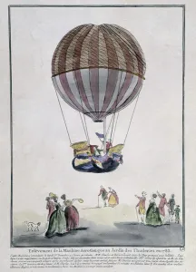 Aerostatic machine removal at the Tuileries Garden in 1783 Aerostatic machine removal at the Tuileries Garden in 1783