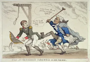 The Affectionate Farewell or, Kick for Kick, published by R The Affectionate Farewell or, Kick for Kick, published by R