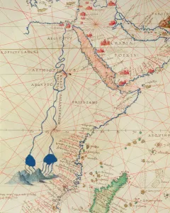 Part of Africa, from an Atlas of the World in 33 Maps, Venice, 1st September 1553 Part of Africa, from an Atlas of the World in 33 Maps, Venice, 1st September 1553