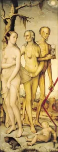 The Three Ages of Man and Death (oil on panel) The Three Ages of Man and Death (oil on panel)