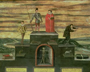 The Ages of Man, late 16th century (oil on panel) The Ages of Man, late 16th century (oil on panel)
