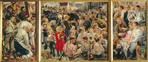 The Three Ages of a Working Man, 1895 (oil on canvas) The Three Ages of a Working Man, 1895 (oil on canvas)