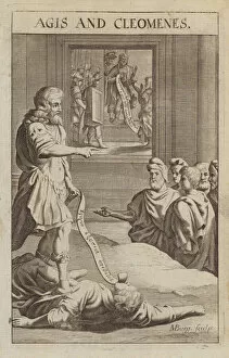 Agis IV and Cleomenes III, Spartan kings (engraving)