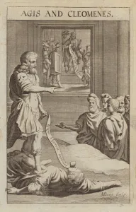Agis IV and Cleomenes III, Spartan kings (engraving) Agis IV and Cleomenes III, Spartan kings (engraving)