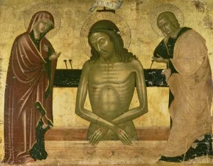 The Agony of Christ with the Virgin and St. John the Baptist c.1489-93 (panel) The Agony of Christ with the Virgin and St. John the Baptist c.1489-93 (panel)