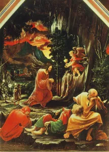 The Agony in the Garden, from the St. Florian Altarpiece, c.1515 (oil on panel) The Agony in the Garden, from the St. Florian Altarpiece, c.1515 (oil on panel)